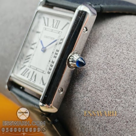 ساعة كارتير  تانك موست  مقاس 33.7 x 25.5 mm حجم صغير