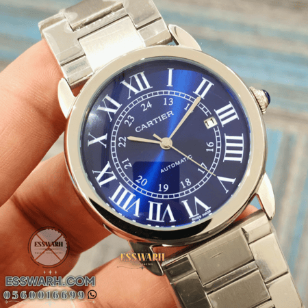 ساعة كارتير روند سولو - مكينة اوتوماتيك مقاس 42