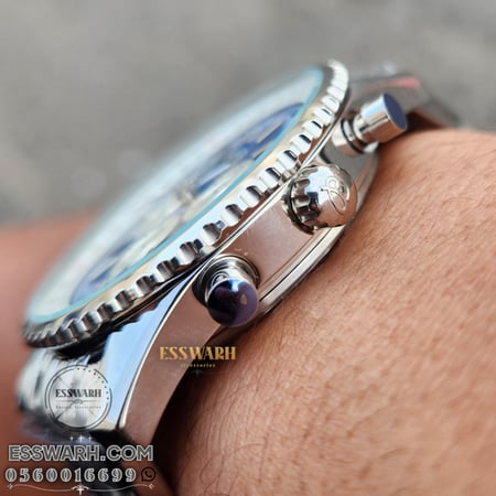 ساعة بريتليق نيفي تايمر 1884 مقاس 42 ملم جامبو