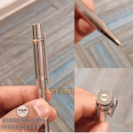 قلم كارتير مست دو كارتييه ترينيتي  Must de Cartier Trinity (اصدار نادر جداً) موديل رقم CRM0250