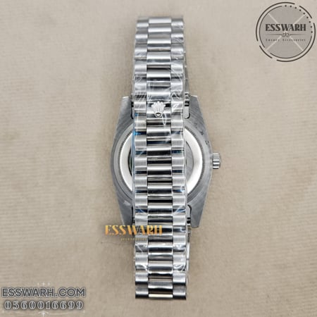 ساعة رولكس داي ديت ارقام لاتينية مقاس 36 اوتوماتيك