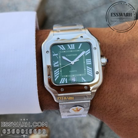 ساعة كارتير سانتوس جامبو  مقاس 40
