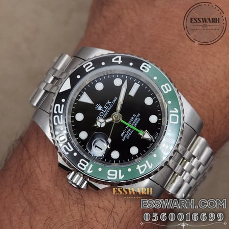 ساعة رولكس جي ام تي ماستر 2 سبرايت مقاس 40 اوتوماتيك