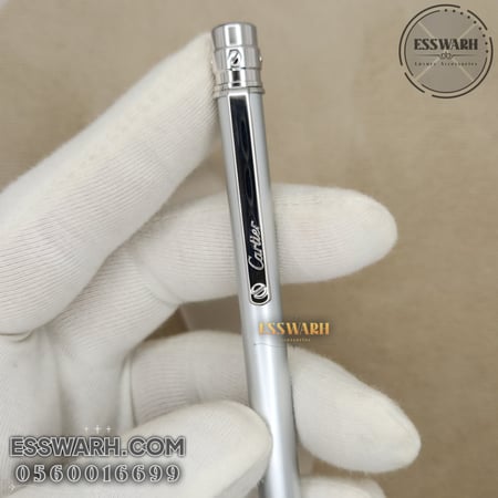 قلم كارتير سانتوس دو كارتييه ( حجم نحيف و صغير )  موديل رقم CRM083