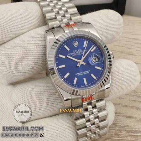 ساعة رولكس ديت جست  مقاس 36 بطاريات