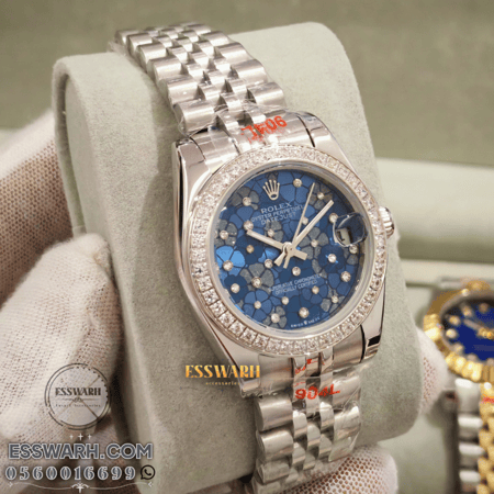 ساعة رولكس ديت جست - موديل نسائي - مقاس 31