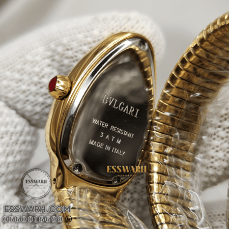 بولقاري سيربانتي توبوغاس - مقاس 30 -  ذهبي فصوص لفتين