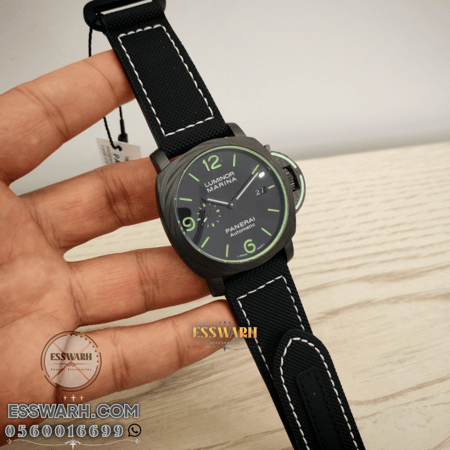 ساعة بانيراي لومينور - لومينور مارينا مقاس 42.5 سوبر كوالتي اصدار خاص كاربون