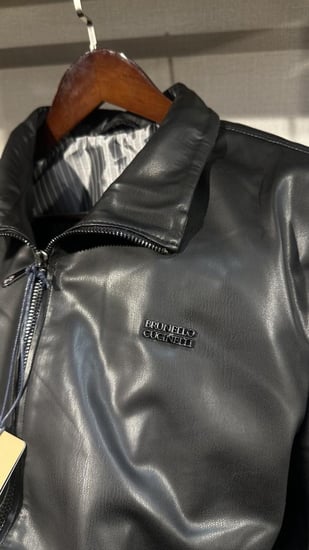 جاكيت برونيللو كوتشينلي رجالي جلدي