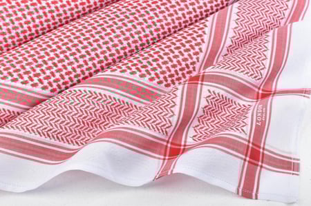 شماغ لندن أحمر كلاسيك