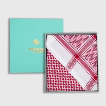 شماغ قولدن كلاسيك برق