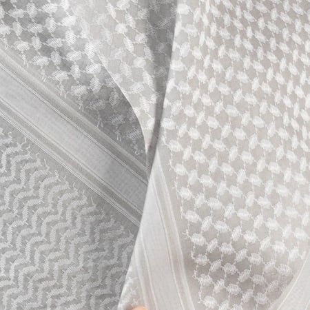 شماغ رواية بلاتينيوم رمادي