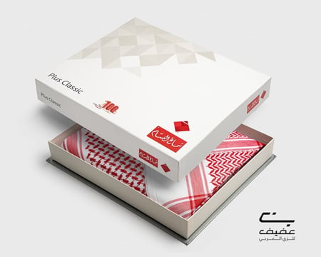 شماغ البسام بلس من متجر بن عفيف للزي العربي - binafiff