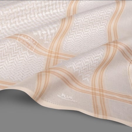 شماغ البسام بلس ذهبي