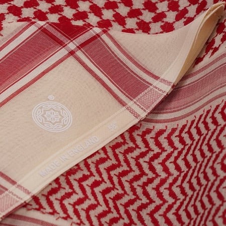 شماغ روايه احمر لاتيه