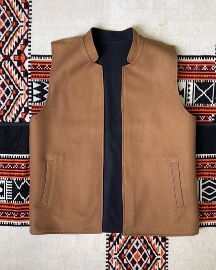 سديري دبل فيس اسود_بني