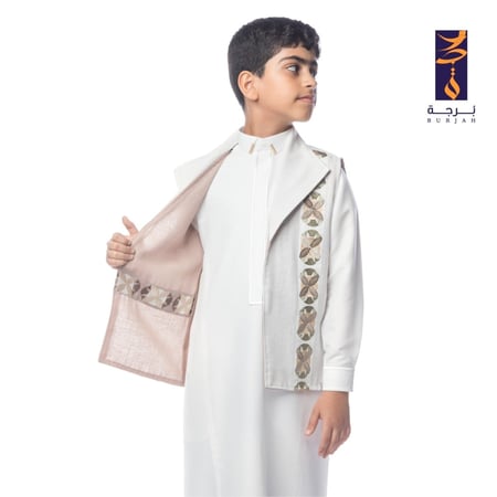 سديري دبل فيس 3 ( غبار الورد + اوف وايت )