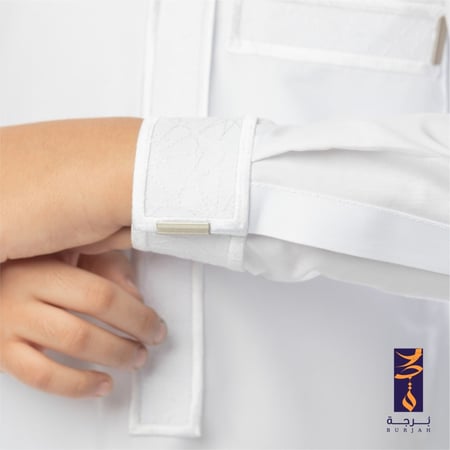 ثوب اندلسي ( ابيض ) 2