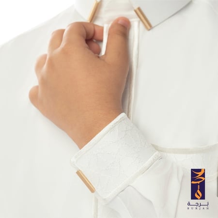 ثوب اندلسي ( اوف وايت ) 2