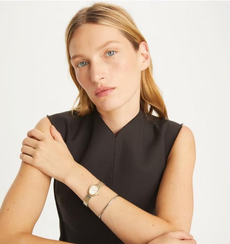 ساعة tory burch