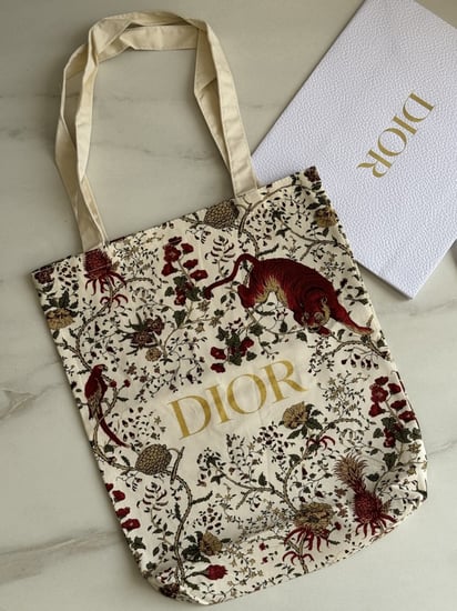 كيس قماش dior