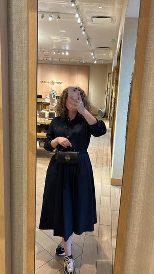 شنطة أسود ميني tory burch