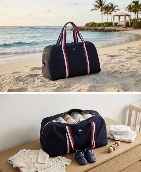 شنطة tommy حجم كبير