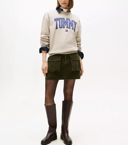 بلوفر  tommy مقاس سمول