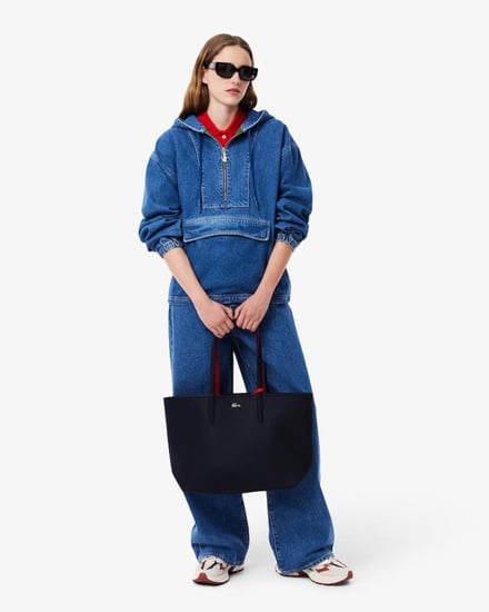 شنطة Lacost مع باوتش دبل فيس