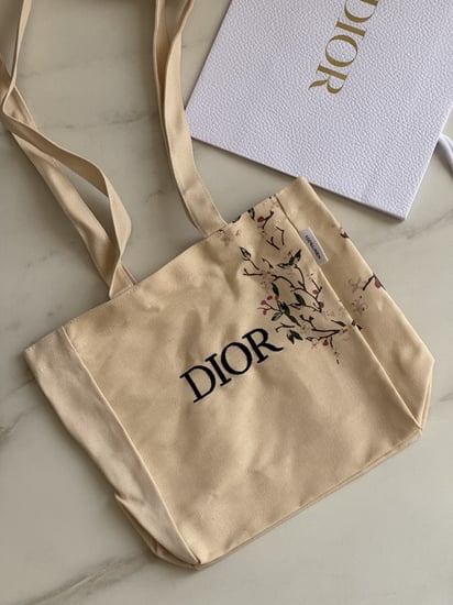 كيس قماش dior