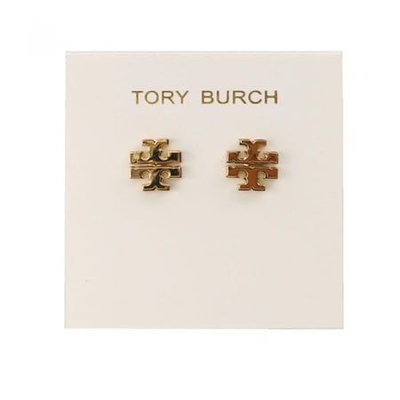 حلق tory burch ذهبي