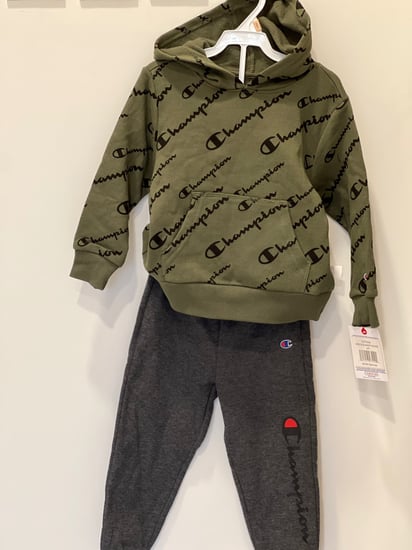 طقم champion ولادي مقاس 2