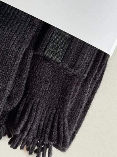 طقم نسائي Scarf ck شال + قبعة + قلفز