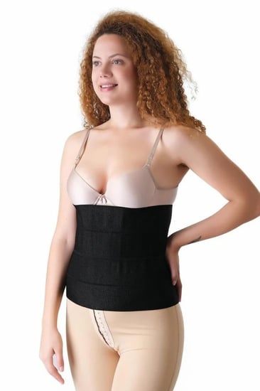 مشد البطن بـ 4 أجزاء بعد عمليات شفط دهون البطن BL-4P