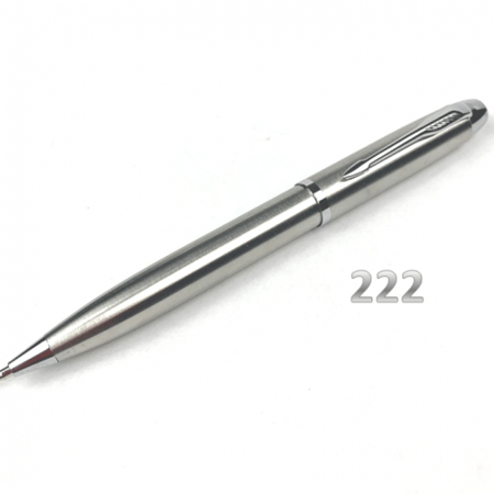 قلم كاربت فضي ساده