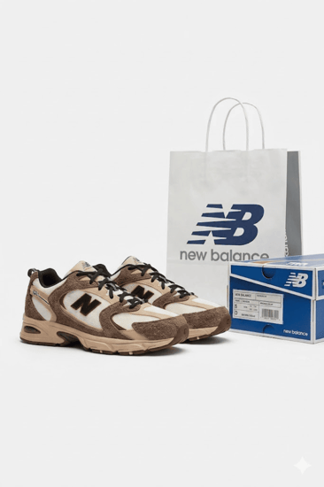 حذاء نيو بالانس 530 الأصلي بألوان متعددة وتصميم رياضي مريح