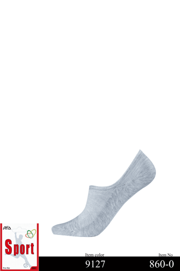 جورب رياضي قطن مخفي للجنسين 0-860