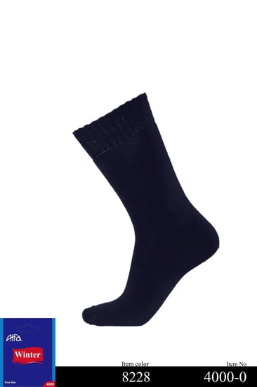 جورب شتوي رجالي اكرليك ( صوف صناعي ) نصف الساق   4000