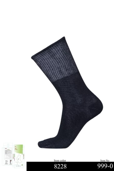 جورب سكري صيفي رجالي بامبو مع خيوط الفضه نصف الساق 0-999