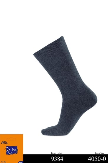 جورب شتوي رجالي صوف نصف الساق 4050