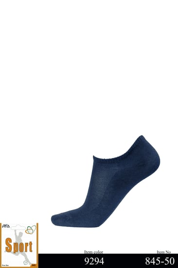 جورب رياضي رجالي قطن تحت الكعب 50-845