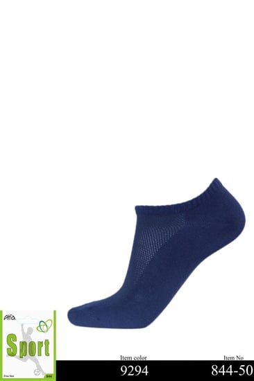 جورب رياضي رجالي قطن تحت الكعب 50-844