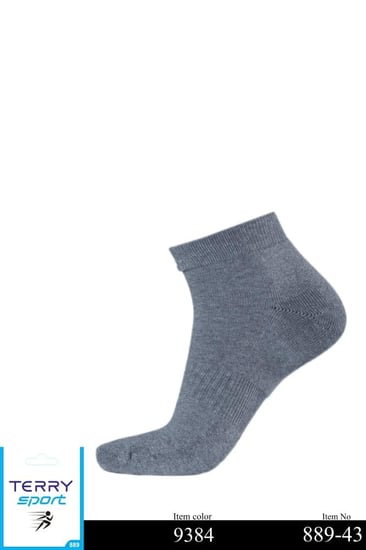 جورب رياضي رجالي قطن فوق الكعب مبطن 43-889