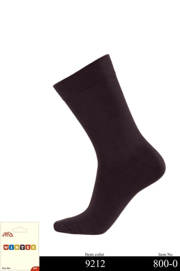 جورب شتوي رجالي اكرليك ( صوف صناعي ) نصف الساق  0-080
