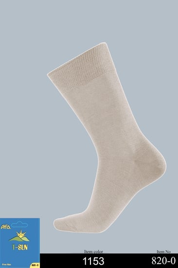 جورب شتوي رجالي بامبو نصف الساق 0-820