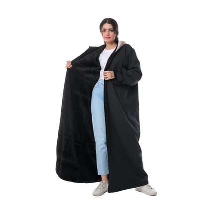 فروة شال كشميري جوخ لون اخضر