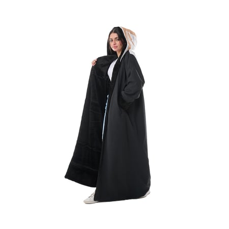 فروة شال كشميري جوخ لون اخضر