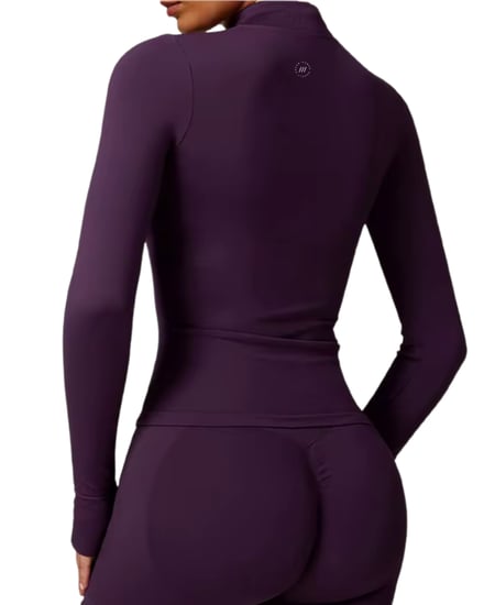 طقم جاكيت اكمام طويلة وبنطال رياضي Midnight Mauve