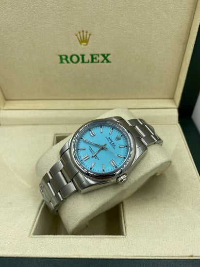 رولكس اويستر بربتشوال رجالي تيفاني