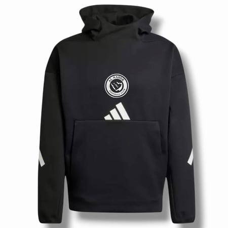 بلوفر النصر الشتوي الجديد 2026 لون اسود بالشعار الجديد